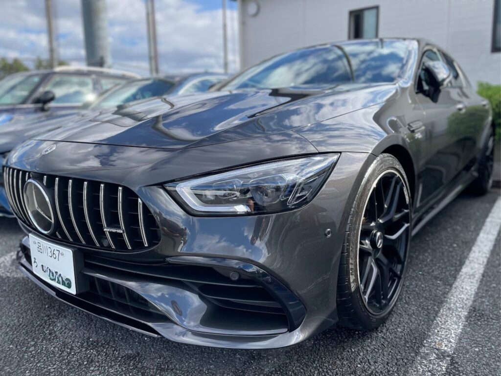 MSB水なし洗車直後 艶のあるボディ