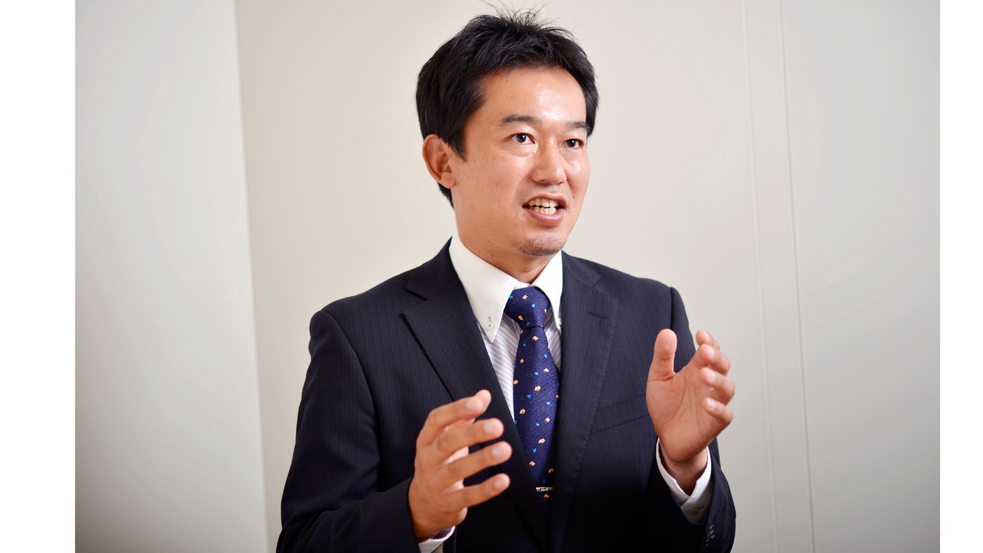 MSB代表 日野康博が語る様子